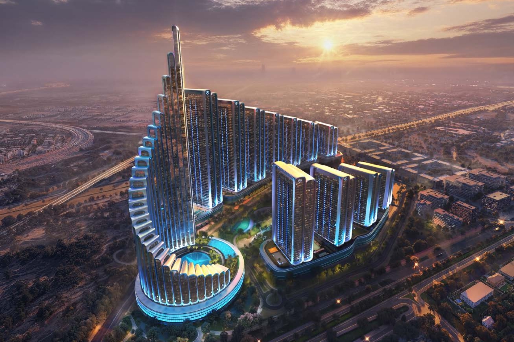 Mercedes-Benz Places by Binghatti